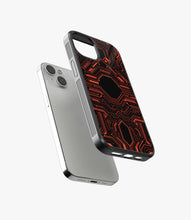 Load image into Gallery viewer, Abstract Futuristic Pattern Glass Case
