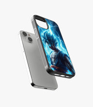 Load image into Gallery viewer, Saiyan Limitless Power Glass Phone Case
