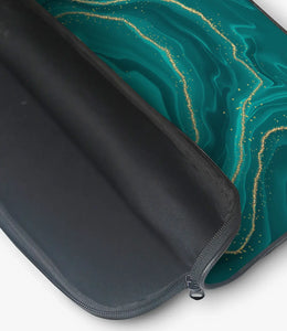 Turquoise Marble Laptop Sleeve