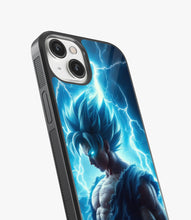 Load image into Gallery viewer, Saiyan Limitless Power Glass Phone Case
