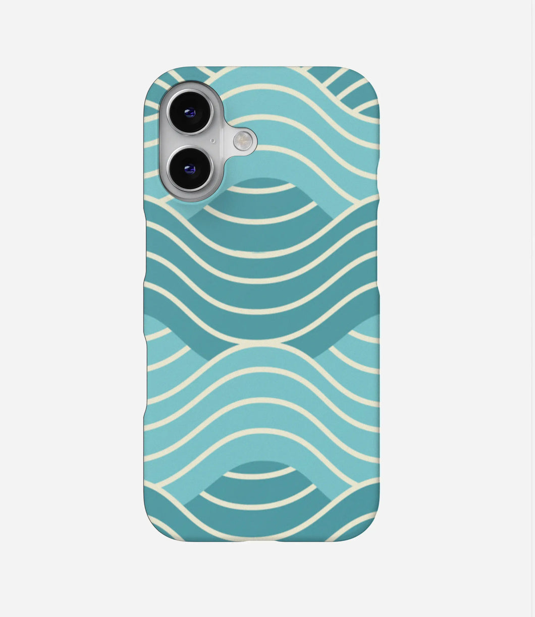 Blue Waves Phone Case