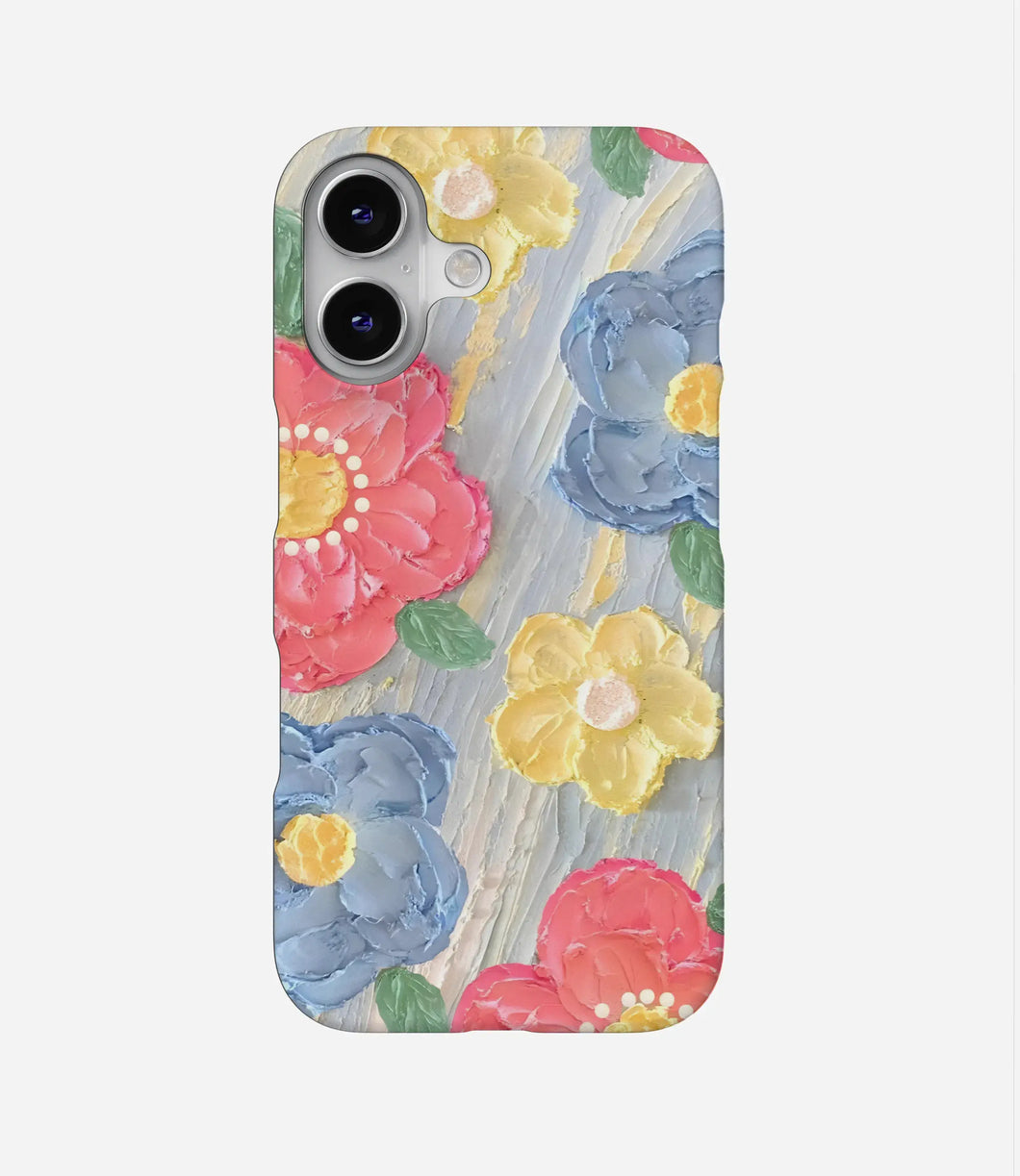 Rainbow Rose Rhapsody Hard Phone Case