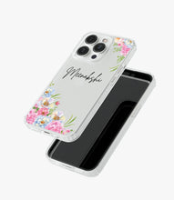 Load image into Gallery viewer, Daisy Delight Custom Name Silicone Case
