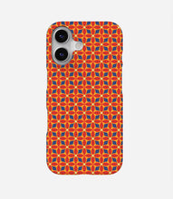 Load image into Gallery viewer, Orange Mandala Print Case
