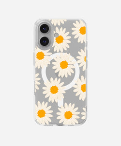 Sunlit Daisy Clear Magsafe Clear Phone Case