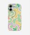 Abstract Tropical Swirl Phone Case