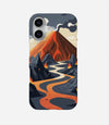 Volcaning Eruption Phone Case