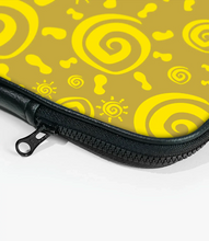 Load image into Gallery viewer, Hand-Drawn Suns Laptop Sleeve
