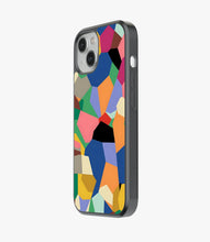 Load image into Gallery viewer, Abstract Nexus Shapes Pattern Glass Case
