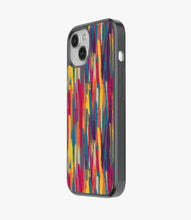 Load image into Gallery viewer, Abstract Brush Strokes Pattern Glass Case
