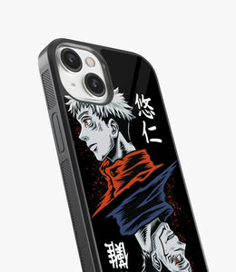 Upside Down Anime Glass Phone Case