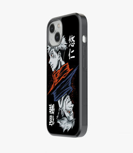 Upside Down Anime Glass Phone Case