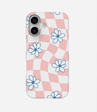 Load image into Gallery viewer, Hippie Aesthetic Daisy Checkered Case
