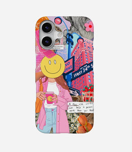 Aesthetic City Girl Hard Case