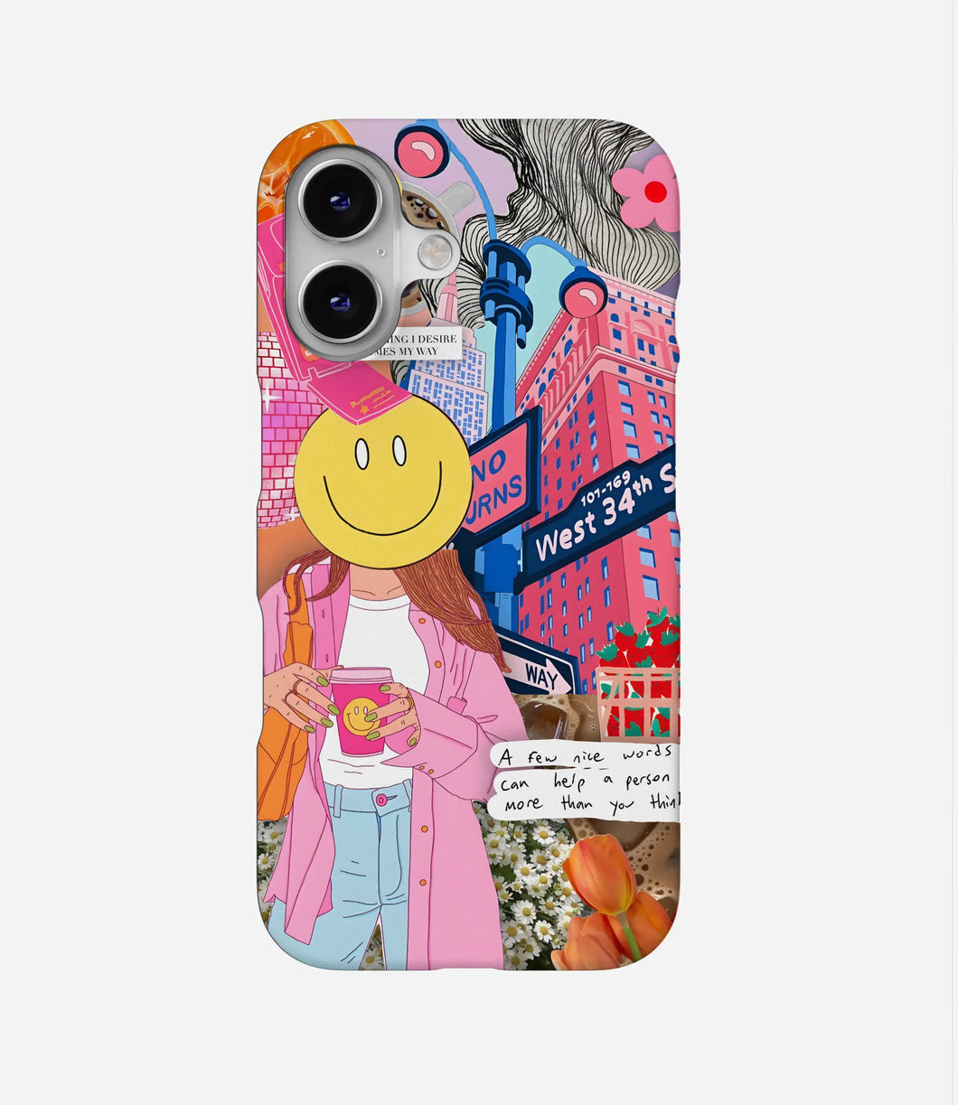 Aesthetic City Girl Hard Case