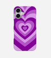 Y2k Purple Hearts Case