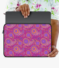 Load image into Gallery viewer, Colorful Paisley Pattern Laptop Sleeve
