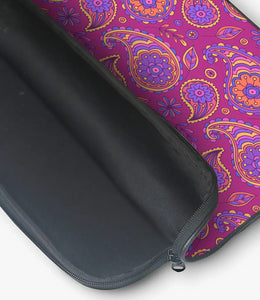 Colorful Paisley Pattern Laptop Sleeve