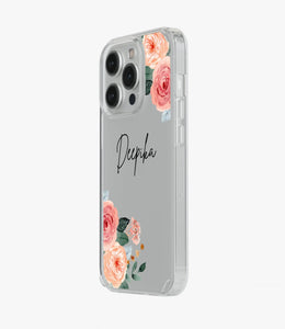 Wildflower Whimsy Custom Name Silicone Case