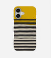 Abstract Yellow Geomatric Phone Case