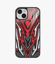 Load image into Gallery viewer, Abstract Speed Demon Pattern Glass Case
