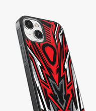 Load image into Gallery viewer, Abstract Speed Demon Pattern Glass Case
