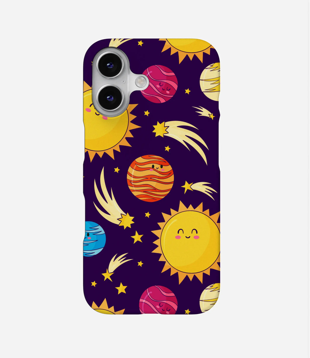 Happy Planets Phone Case