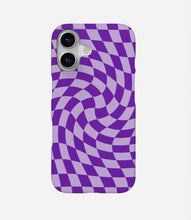 Load image into Gallery viewer, Royal Purple Checkered Print Case
