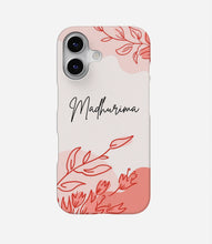 Load image into Gallery viewer, Flora and Fauna Boho Custom Name Case
