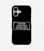 Load image into Gallery viewer, Social Media Anti Social Phone Case
