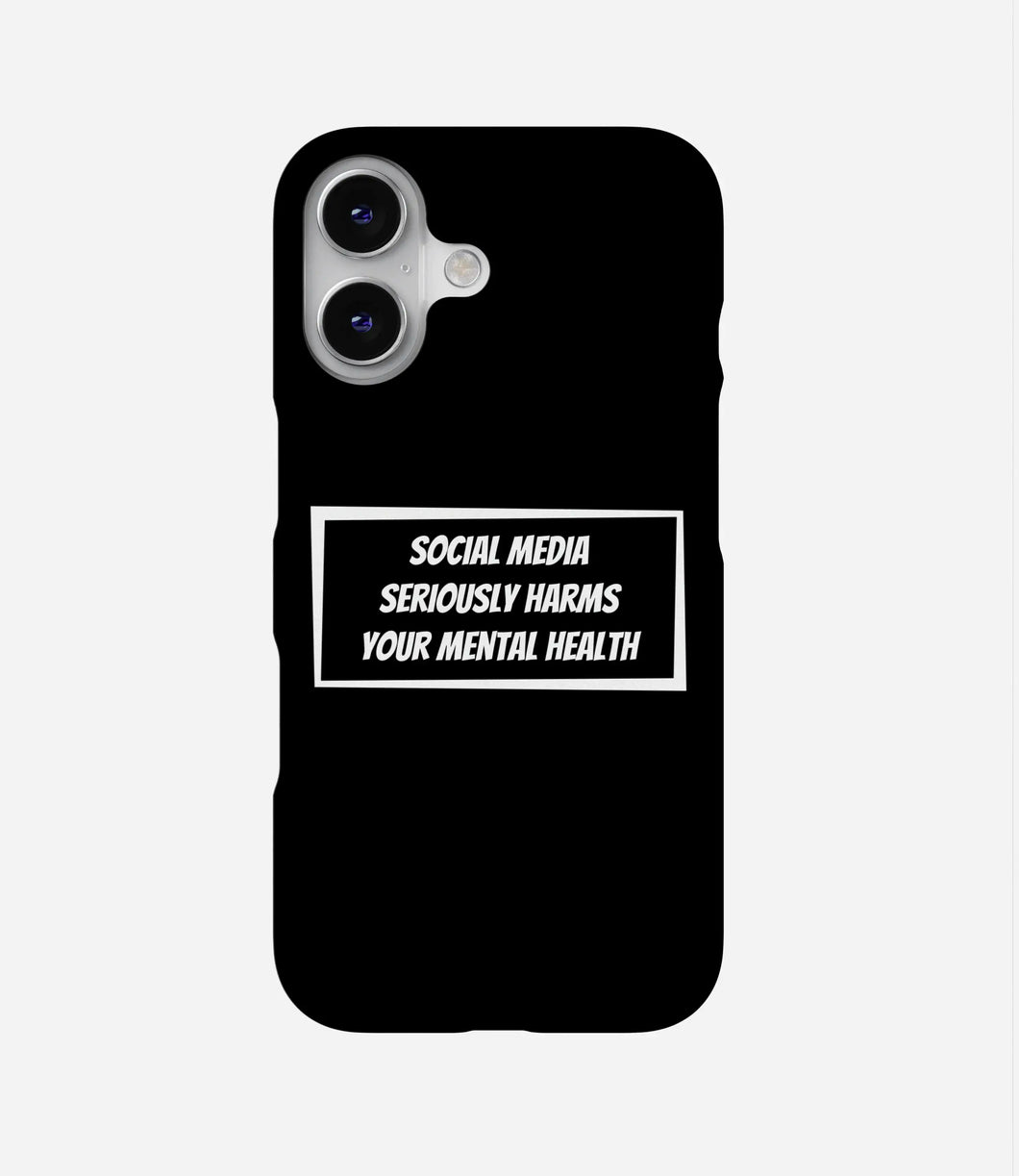 Social Media Anti Social Phone Case