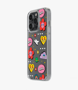 Chill Clouds & Hearts Silicone Case