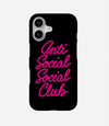 Pink Anti Social Club Phone Case