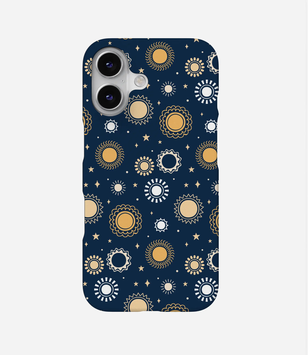 Serenity Spirals Mandala Print Case