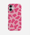 Y2K Pink Cow Print Phone Case