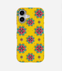 Cosmic Circles Mandala Print Case