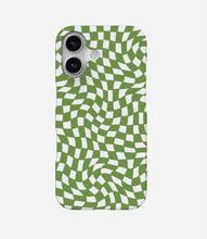 Load image into Gallery viewer, Forest Green Checkered Print Case
