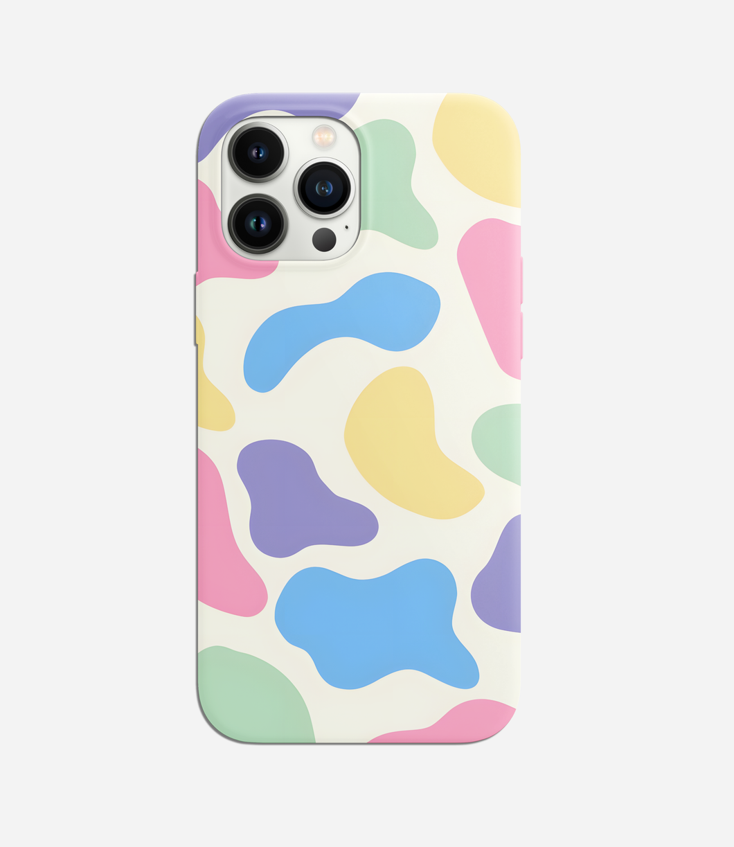 Y2K Colorful Cow Print Phone Case