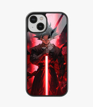 Load image into Gallery viewer, Goku Legendary Adventures Glass Phone Case
