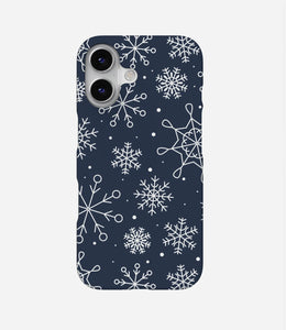 Frost Bite Christmas Hard Phone Case