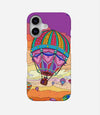 Couple In Hot Air Balloon Phone Case