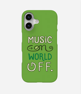 Music On World Off Case