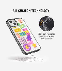 Vibrant Vibes Stride 2.0 Clear Phone Case