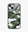 Military Camo Glass Case