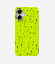 Load image into Gallery viewer, Neon Green Stroke Pattern Case
