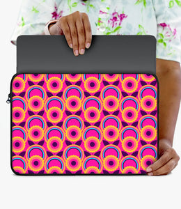 Flat Retro Laptop Sleeve