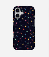 Load image into Gallery viewer, Christmas String Light Hard Phone Case
