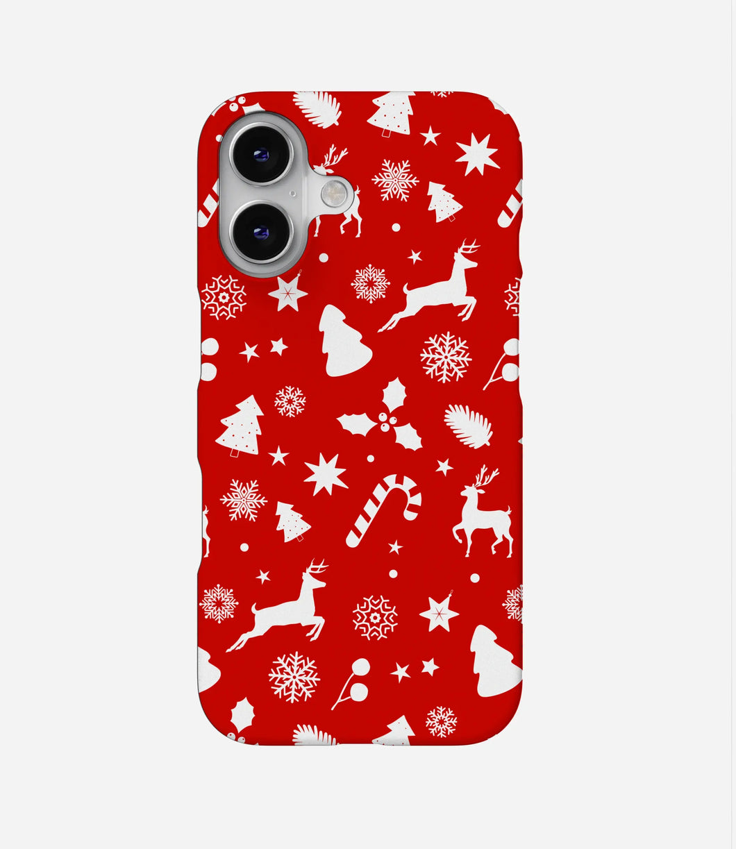 North Pole Protector Christmas Hard Phone Case