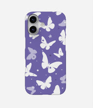 Load image into Gallery viewer, Silhouettes of Butterflies Phone Case
