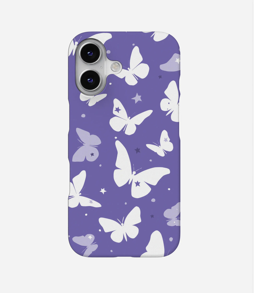 Silhouettes of Butterflies Phone Case